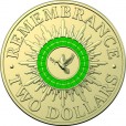 2014 $2 Remembrance Day Coloured Coin